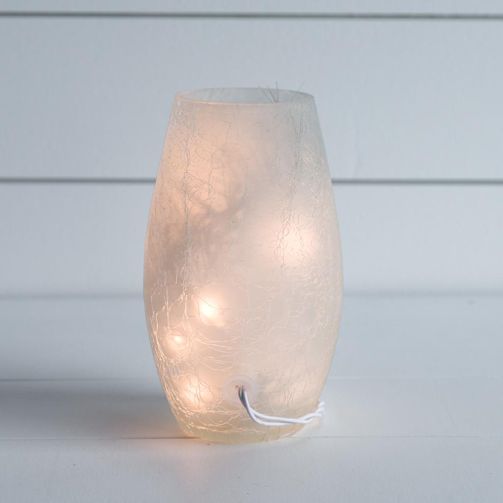 "Heaven in Our Home" Lighted Glass Vase