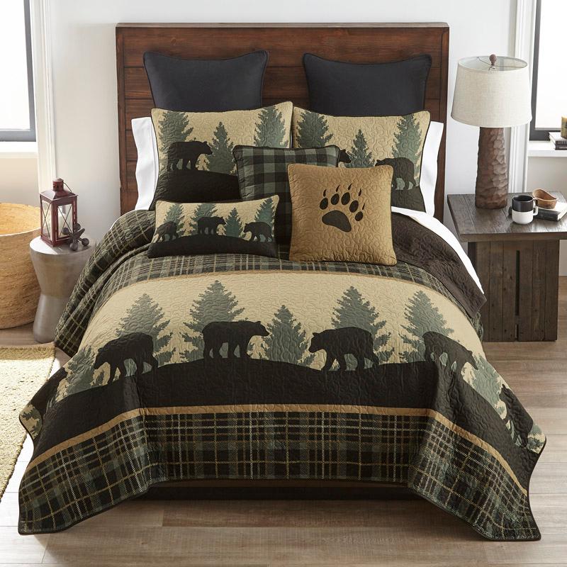 Bear Walk Quilt by Donna Sharp - Queen