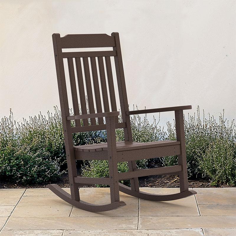 POLYWOOD &reg; All-Weather Heritage Legacy Slat Rocker