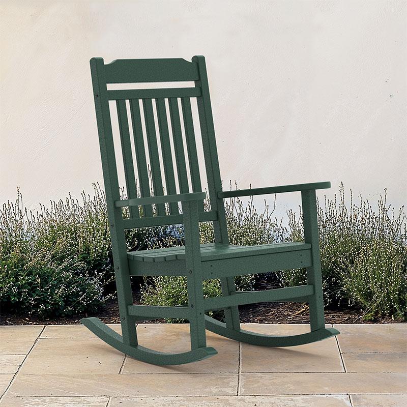 POLYWOOD &reg; All-Weather Heritage Legacy Slat Rocker