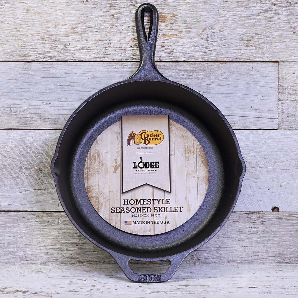 Lodge 10.25" Skillet with Homestyle Logo 7 Lodge 10.25" Skillet with Homestyle Logo