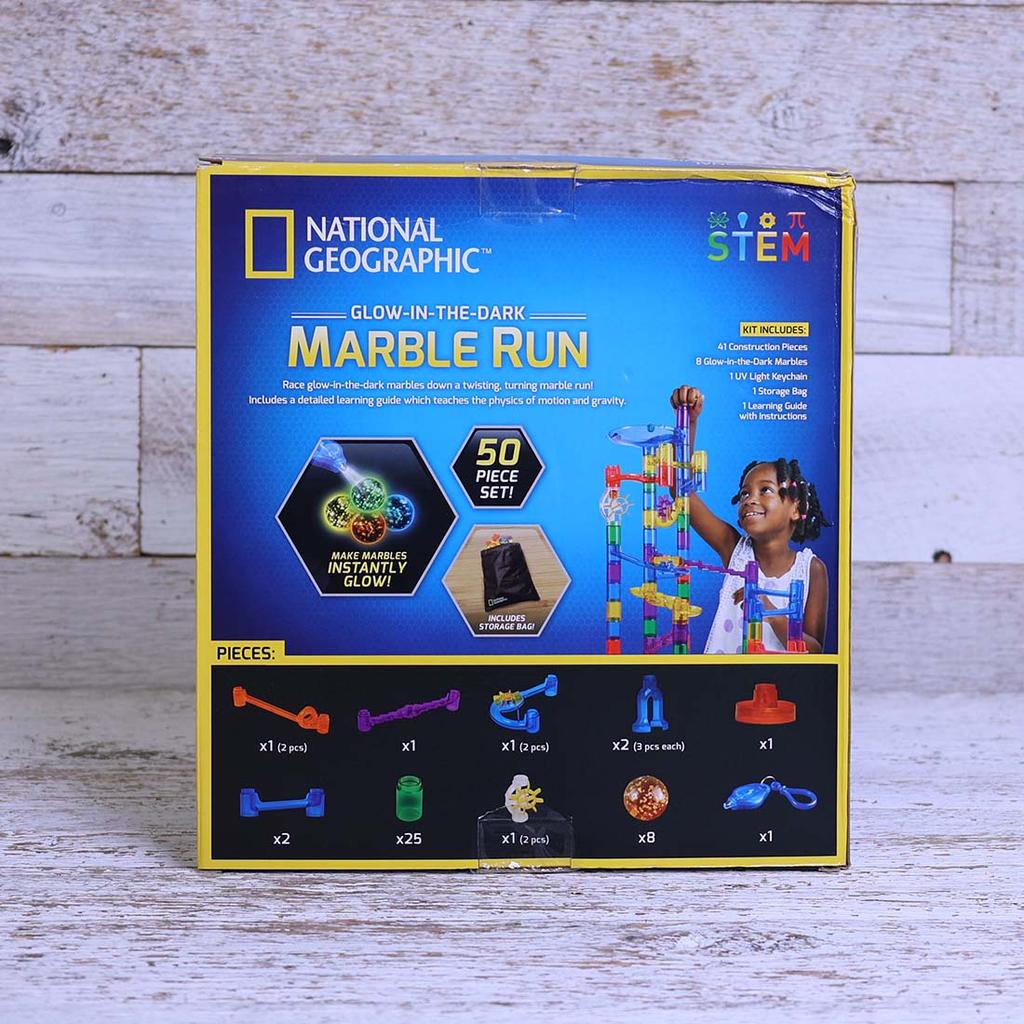 NG Glow in the Dark Marble Run