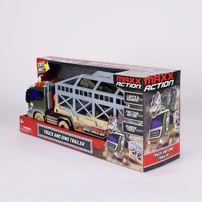 Maxx Action Truck with Dinosaur Set