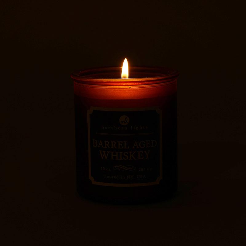 10 Oz. Northern Lights&reg; Barrel Aged Whiskey Candle