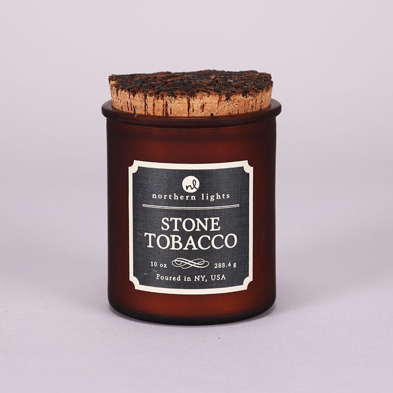 10 Oz. Northern Lights&reg; Stone Tobacco Candle