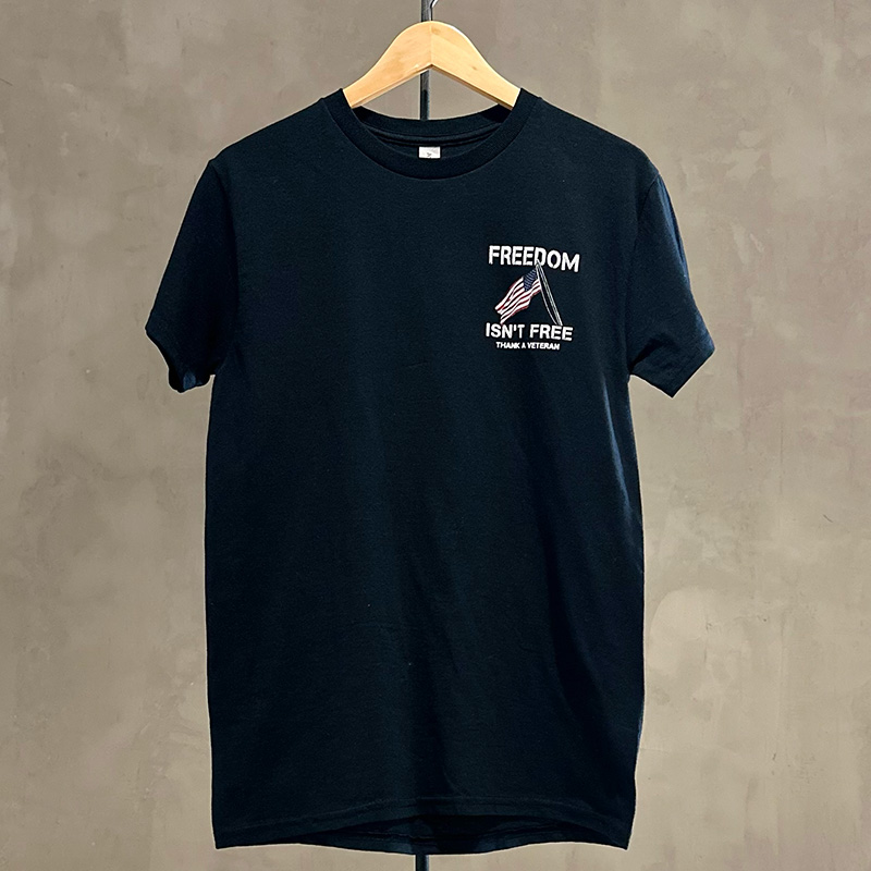 Freedom Isn't Free Black Tee