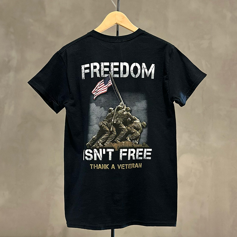Freedom Isn't Free Black Tee