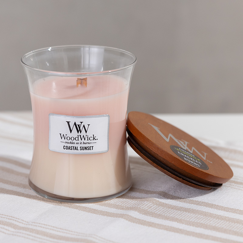 WoodWick&reg; 9.7 Oz. Coastal Sunset Hourglass Jar