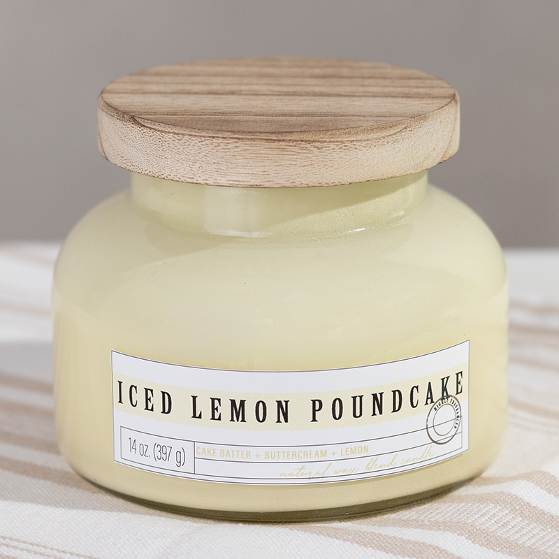 VH Home Fragrance&reg; 14 Oz. Iced Lemon Cake Aurora Jar