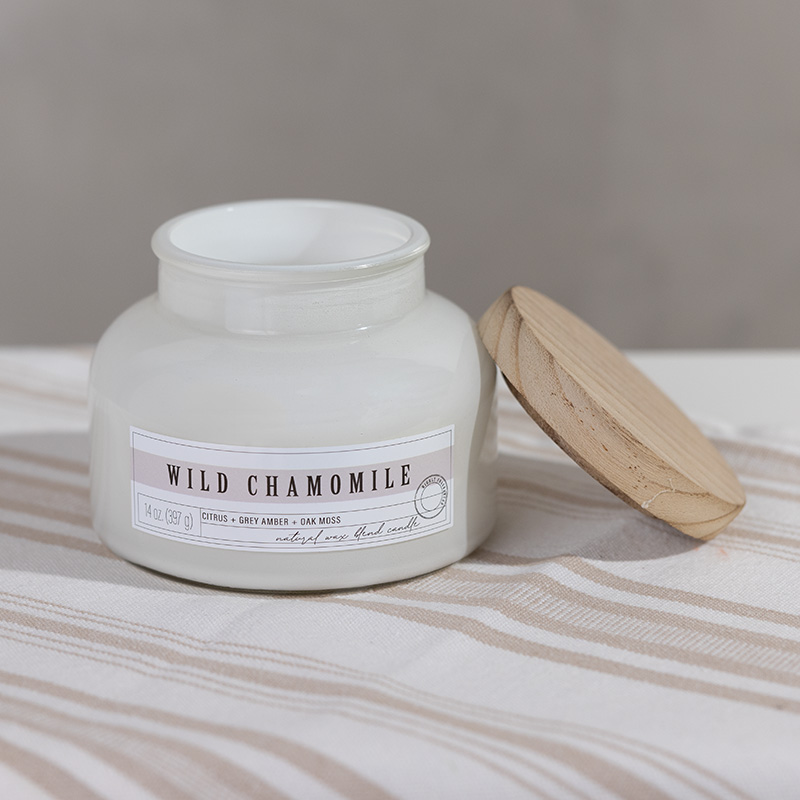 VH Home Fragrance&reg; 14 Oz. Wild Chamomile Aurora Jar