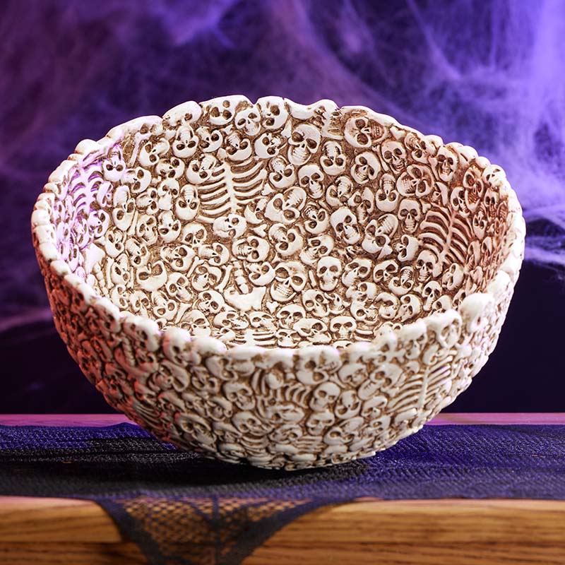 Decorative Skull Bowl