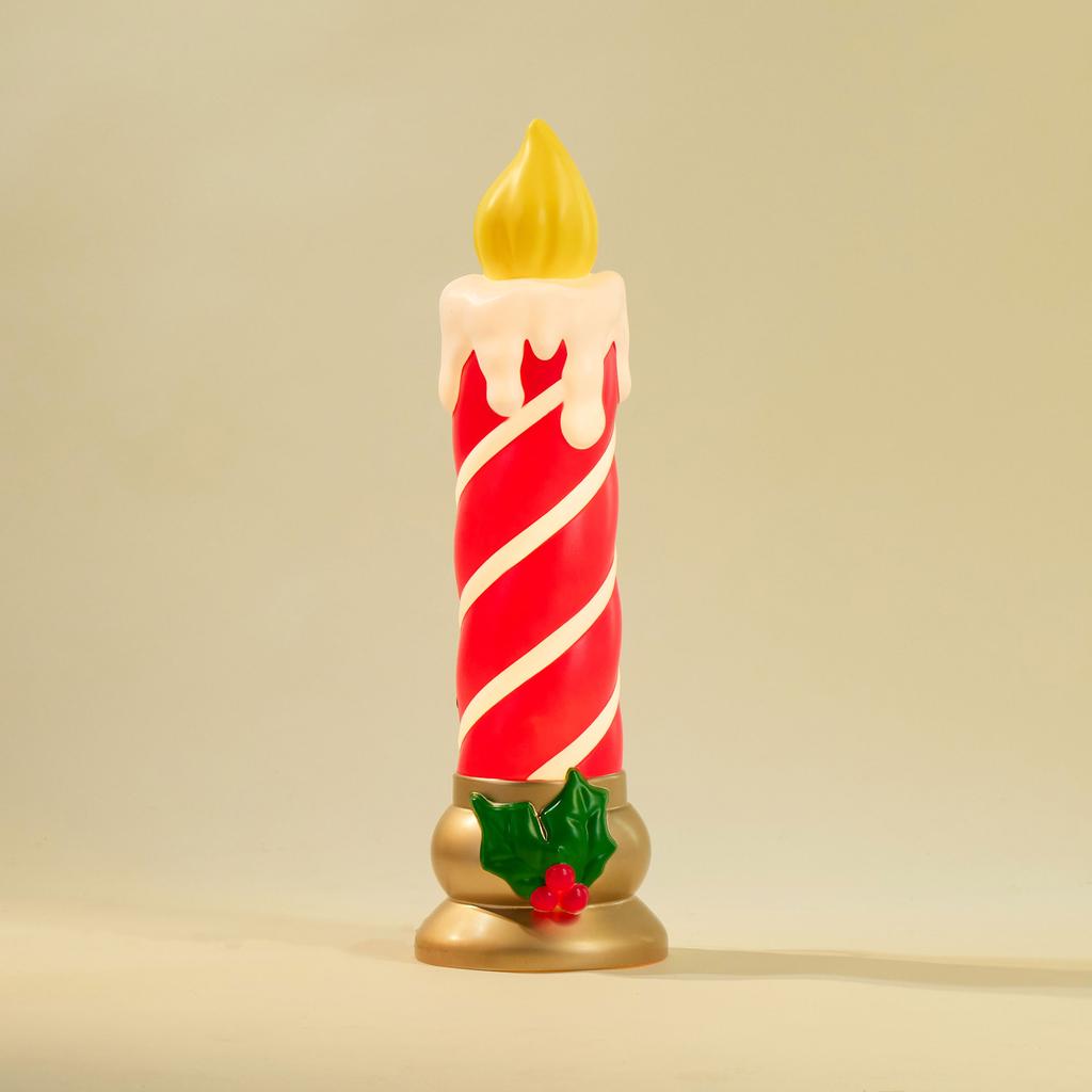 Christmas Candle Blow Mold