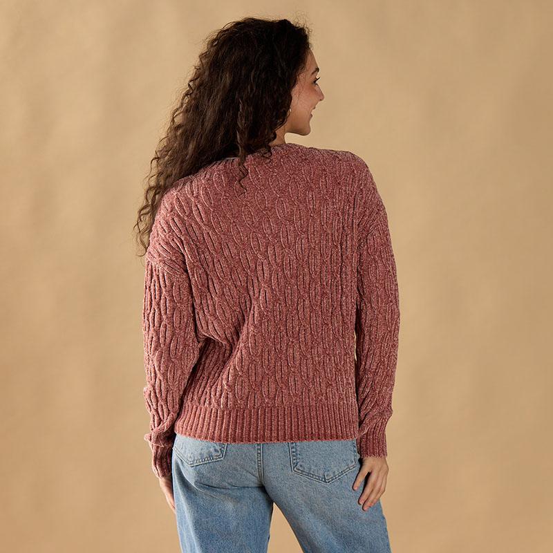 Blush Chenille Sweater