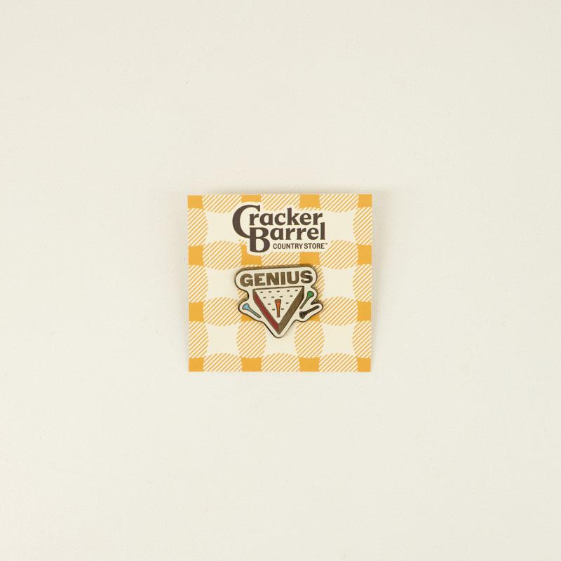 Peg Game Genius Enamel Pin