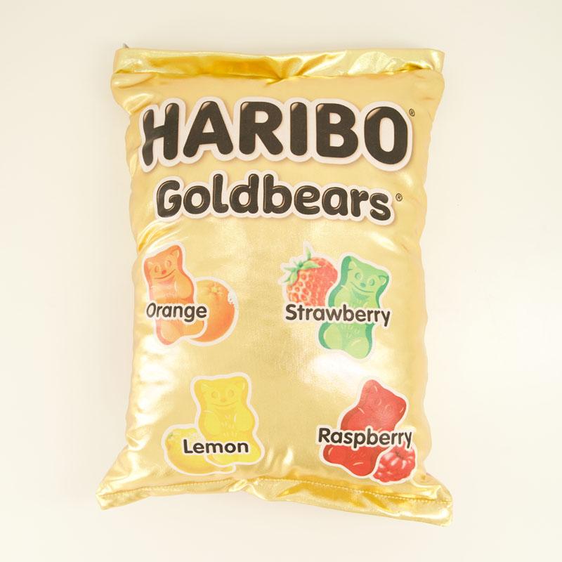 Haribo Gummy Bear Food Package Plush