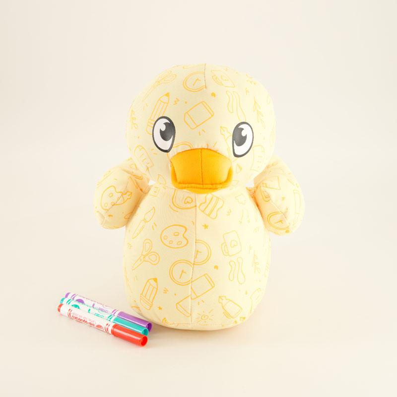 Crayola Color Me Duck Plush with Washable Markers