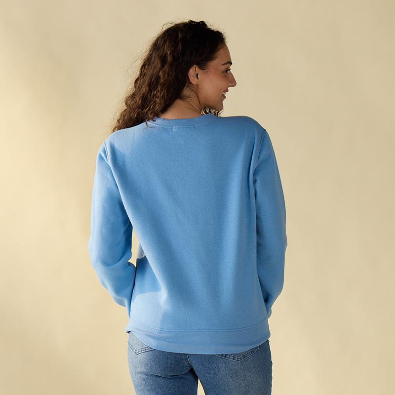 Berry Sweet Blue Pullover Fleece