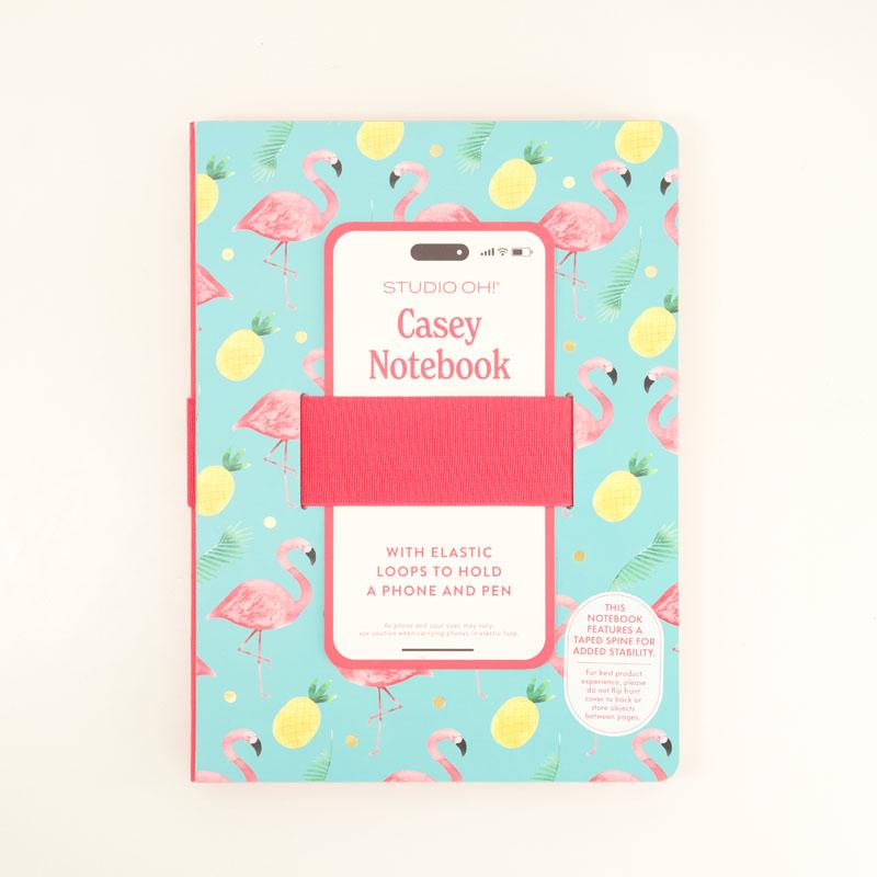 Flamingo Phone and Pen Holder Notebook 6 Flamingo Phone and Pen Holder Notebook