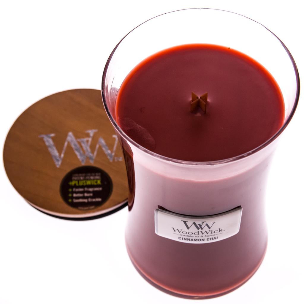 WoodWick &reg; Cinnamon Chai Large Candle