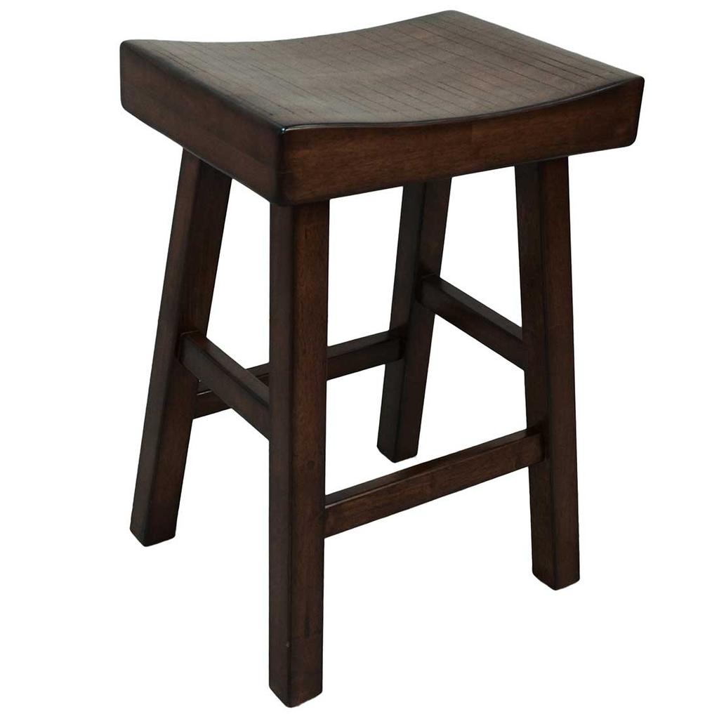 Naomi Saddle Seat Counter Stool