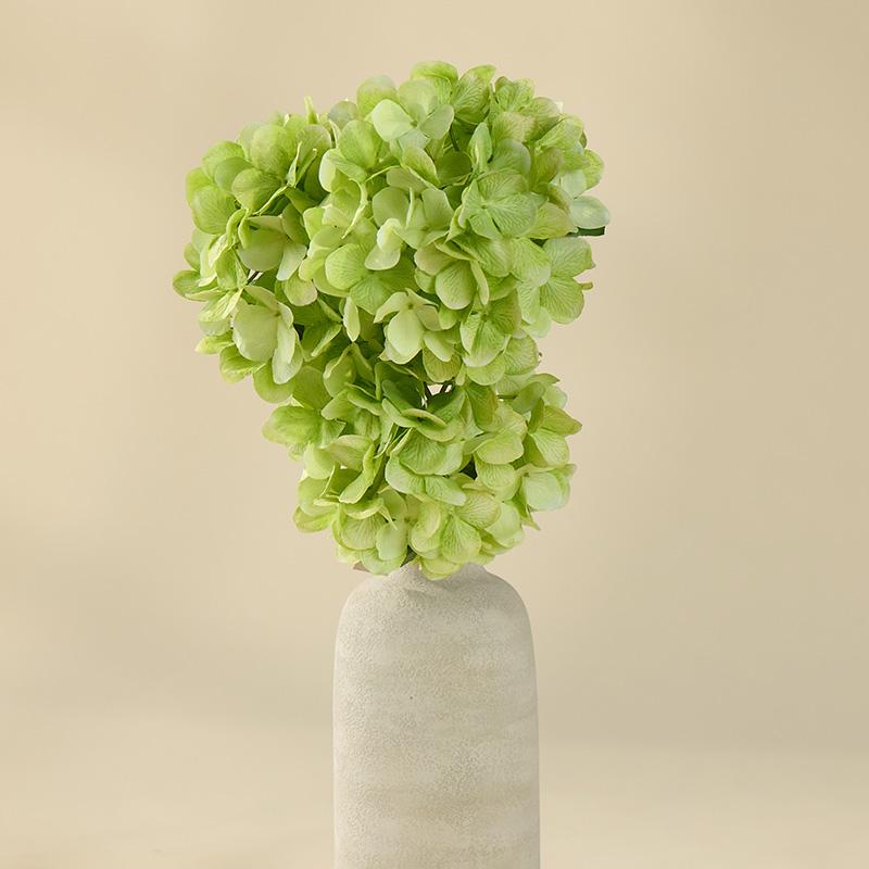 Jumbo Green Faux Hydrangea Pick