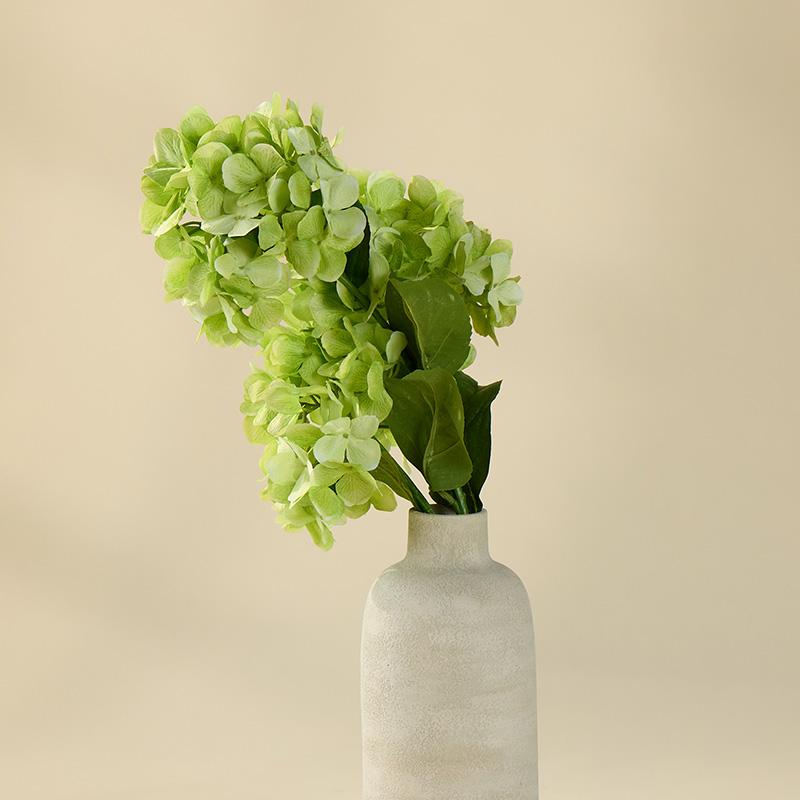 Jumbo Green Faux Hydrangea Pick