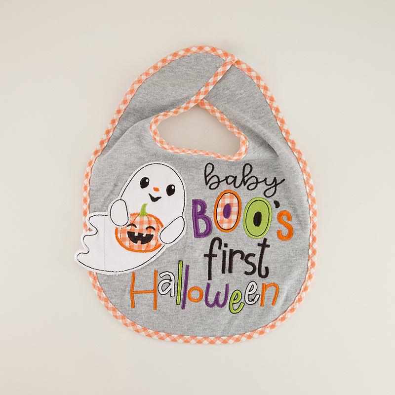 Baby Boo First Halloween Bib