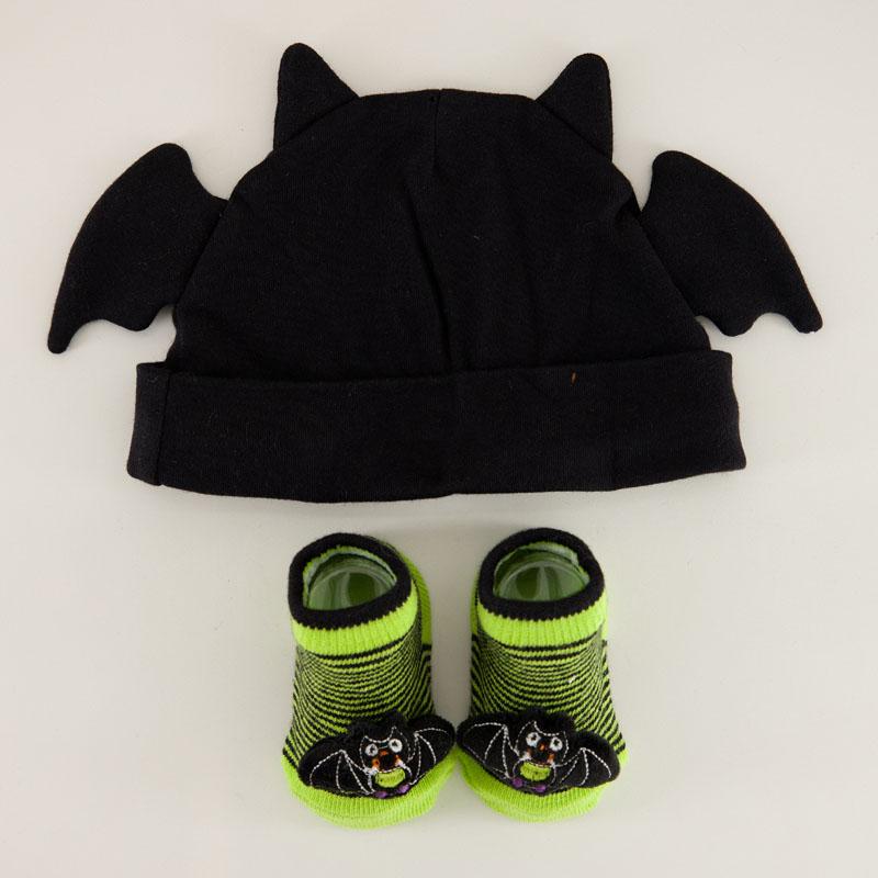 Infant Batty For Daddy Hat and Socks Set