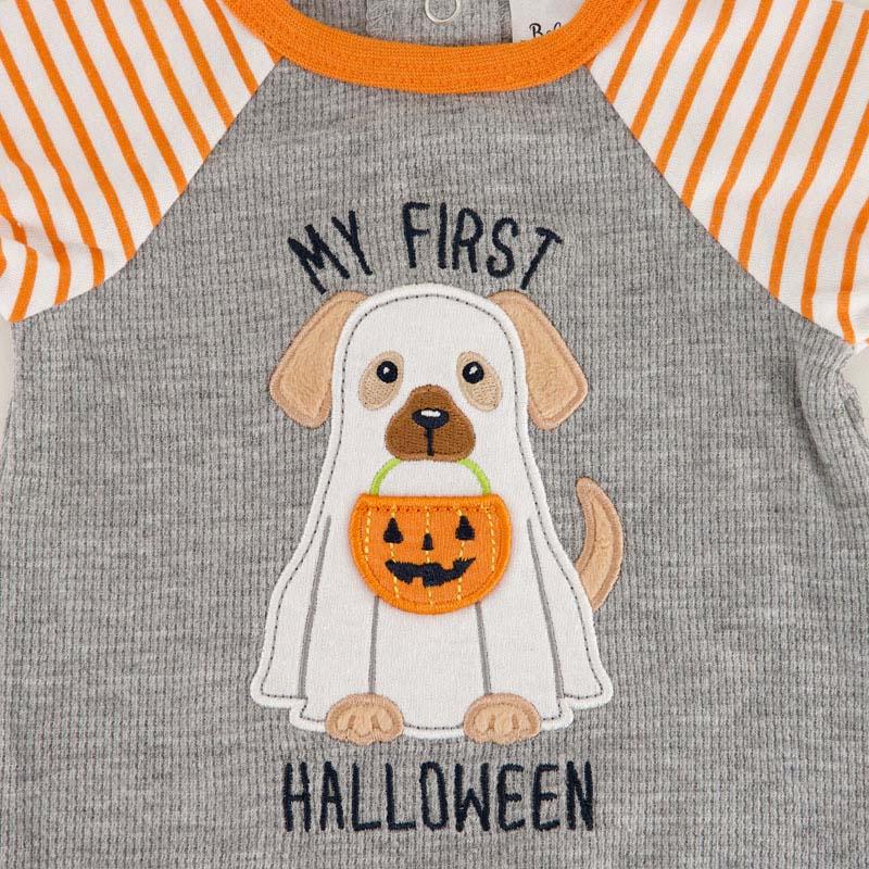 Infant My First Halloween Footsie Set