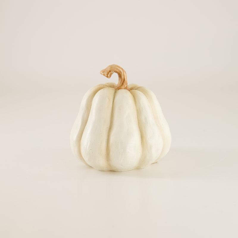 Decorative White Pumpkin