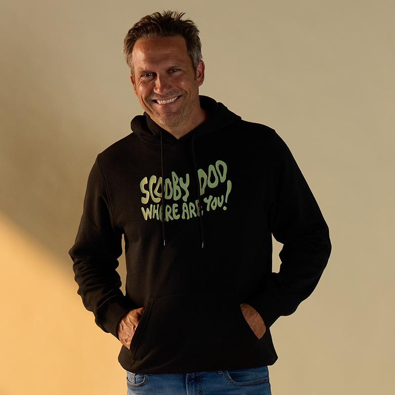Scooby Doo Glow Black Hoodie