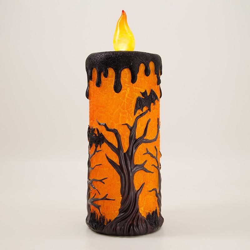 Small LED Candle with Scenery