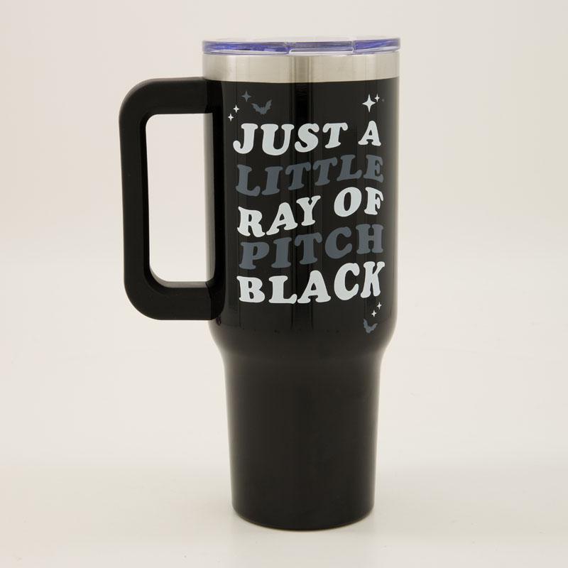 Ray Of Black 40 Oz. Tumbler