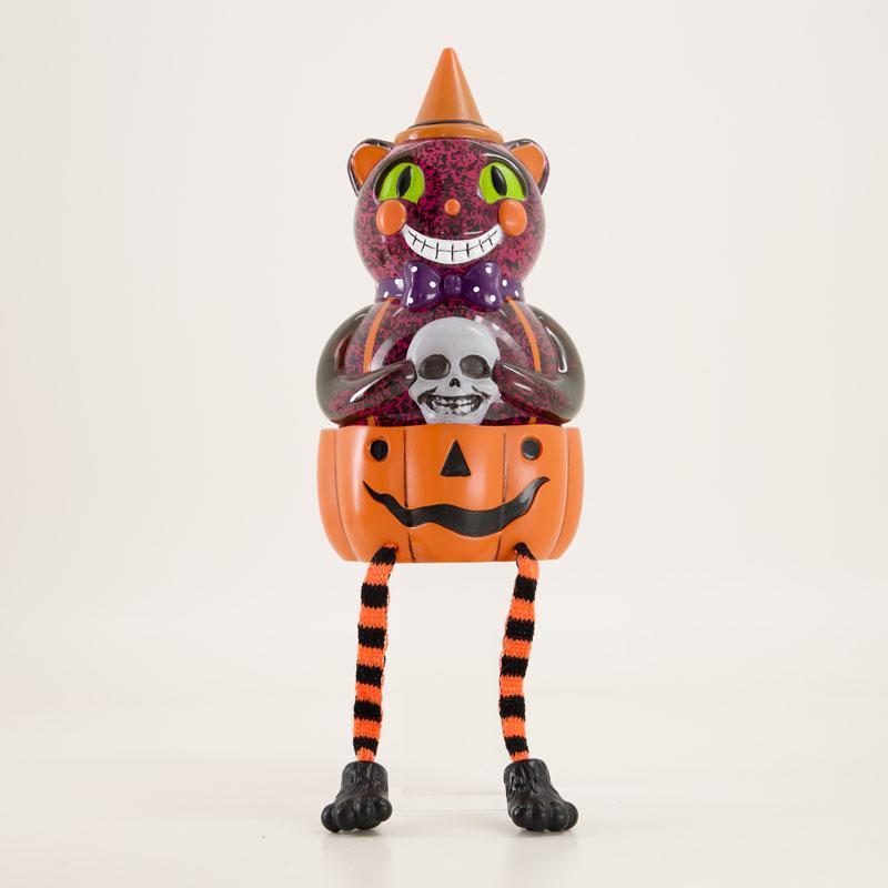 Cat Sitter Glitter Globe