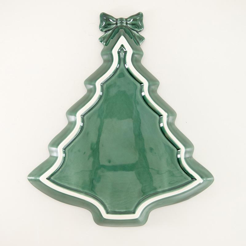 Embossed Tree Plate
