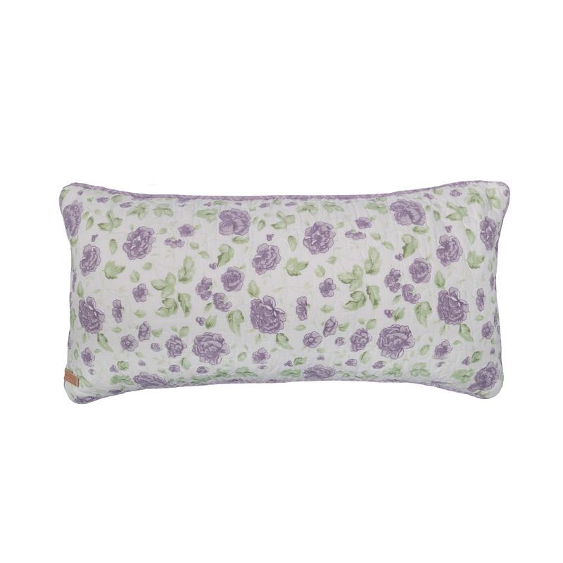 Lavender Rose Patchwork Pillow by Donna Sharp