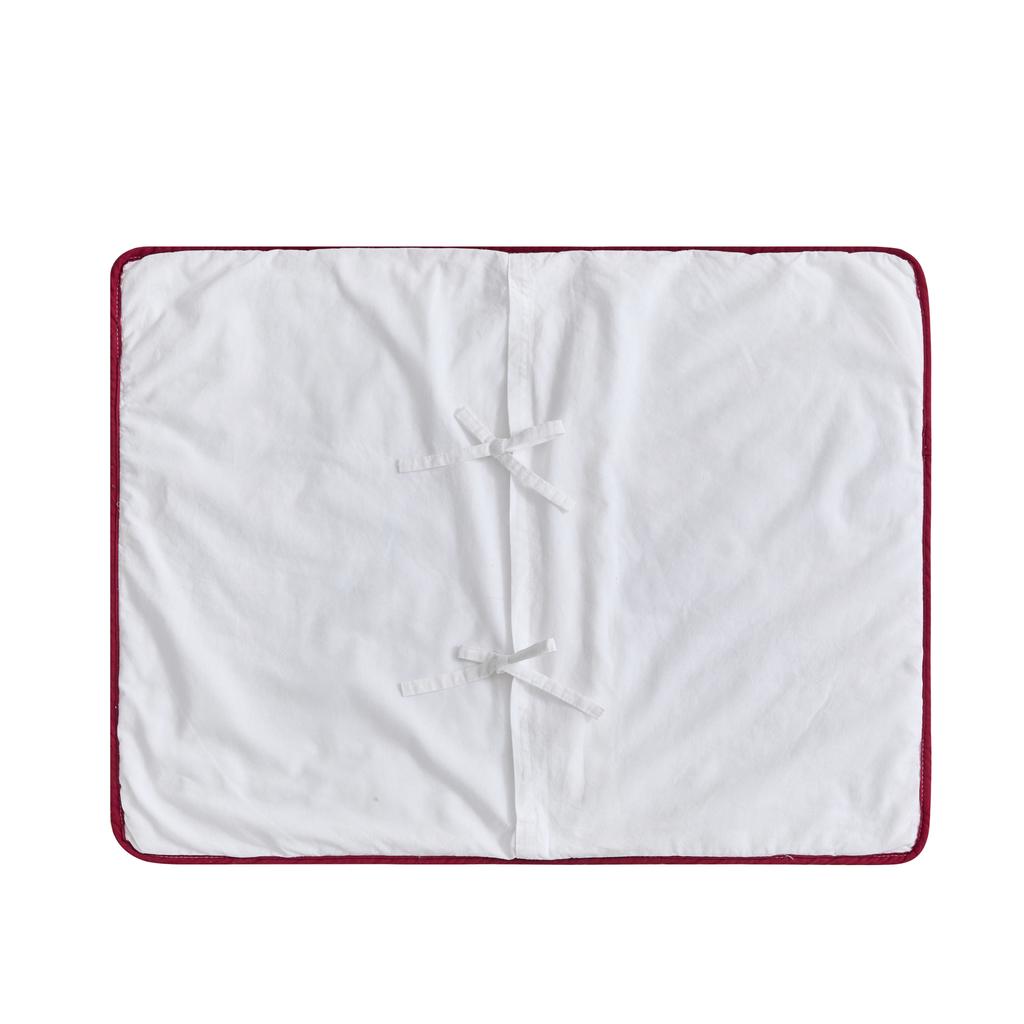 Cardinal Pieced Standard Sham 2 Cardinal Pieced Standard Sham