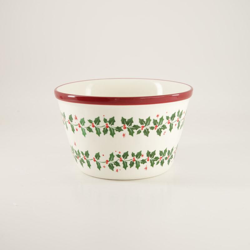 Christmas Stoneware Mixing Bowls Set of 3 4 Christmas Stoneware Mixing Bowls Set of 3
