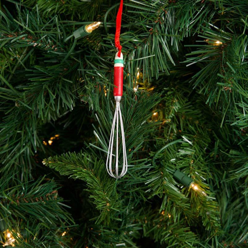 Metal Whisk Ornament