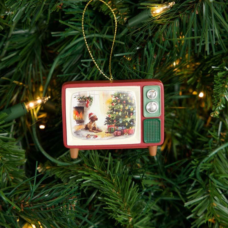 Vintage TV Ornament 4 Vintage TV Ornament
