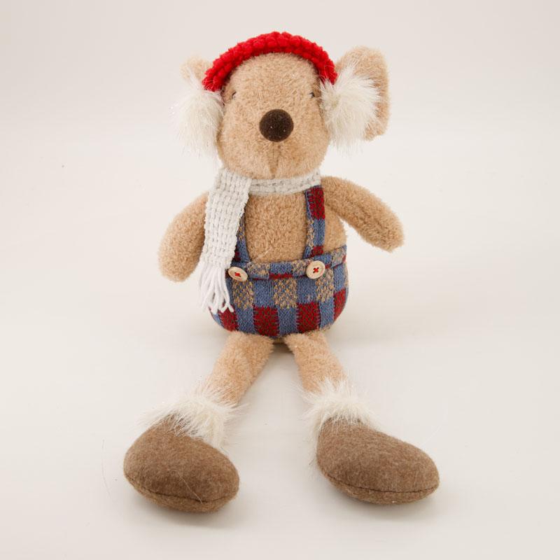 Boy Fabric Sitting Mouse