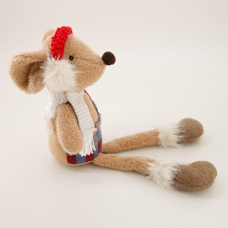 Boy Fabric Sitting Mouse