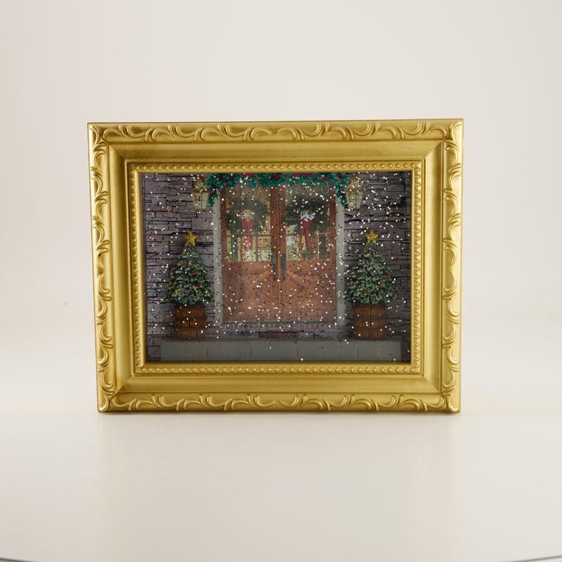 LED Picture Frame Glitter Globe 2 LED Picture Frame Glitter Globe
