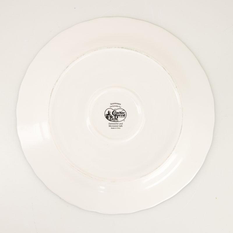Tree Stoneware Dinner Plate