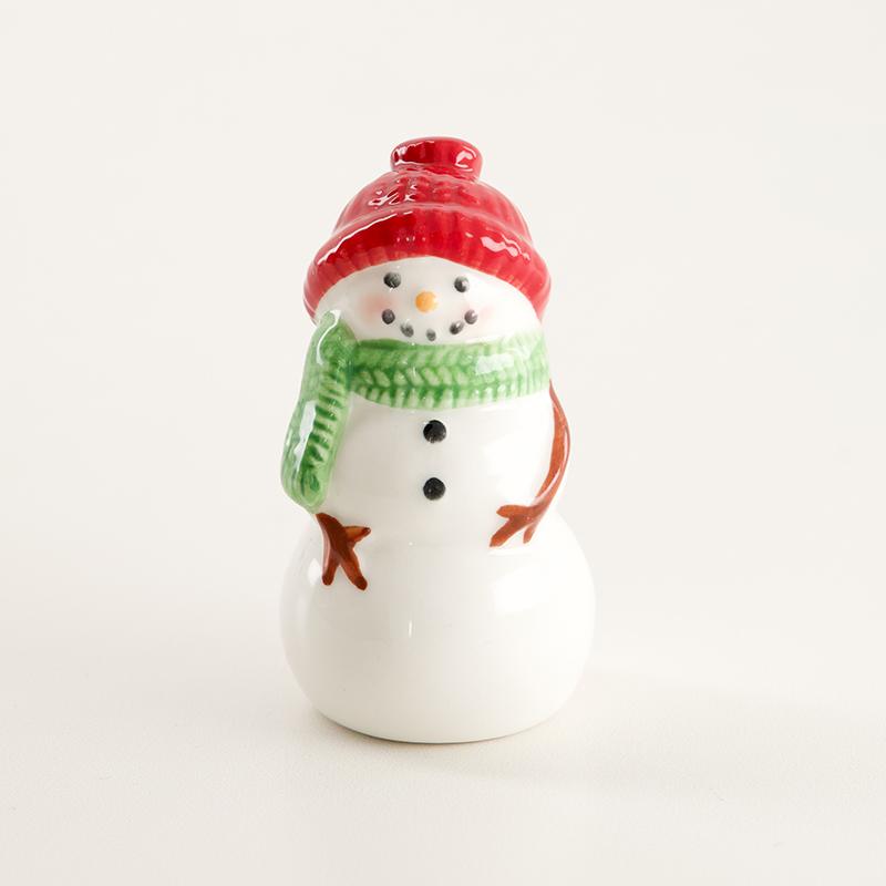 Snowman Mini Pepper Shaker