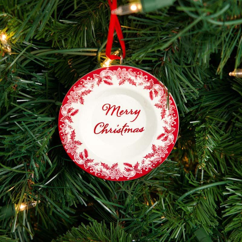 Christmas Plate Ornament 7 Christmas Plate Ornament