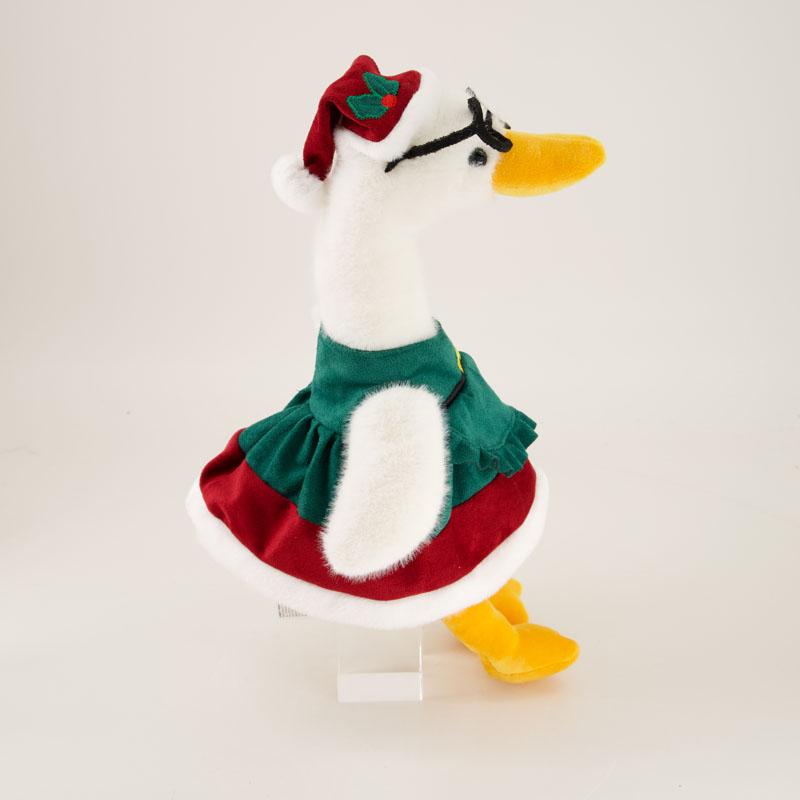 Holiday Dress Granny Goose Plush