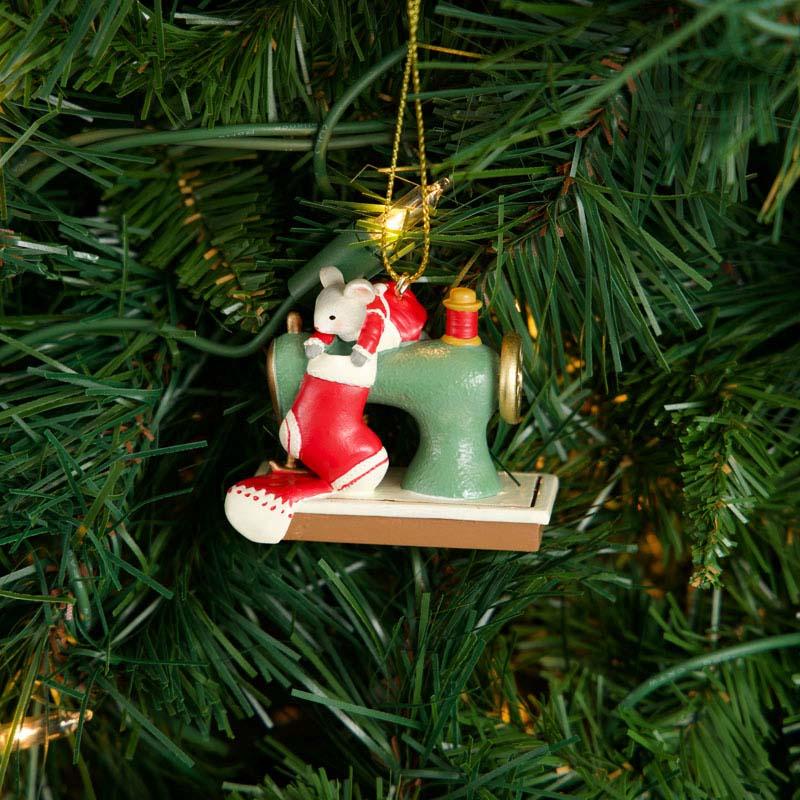 Sewing Machine Ornament 6 Sewing Machine Ornament