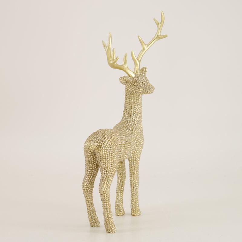 Beaded Standing Deer