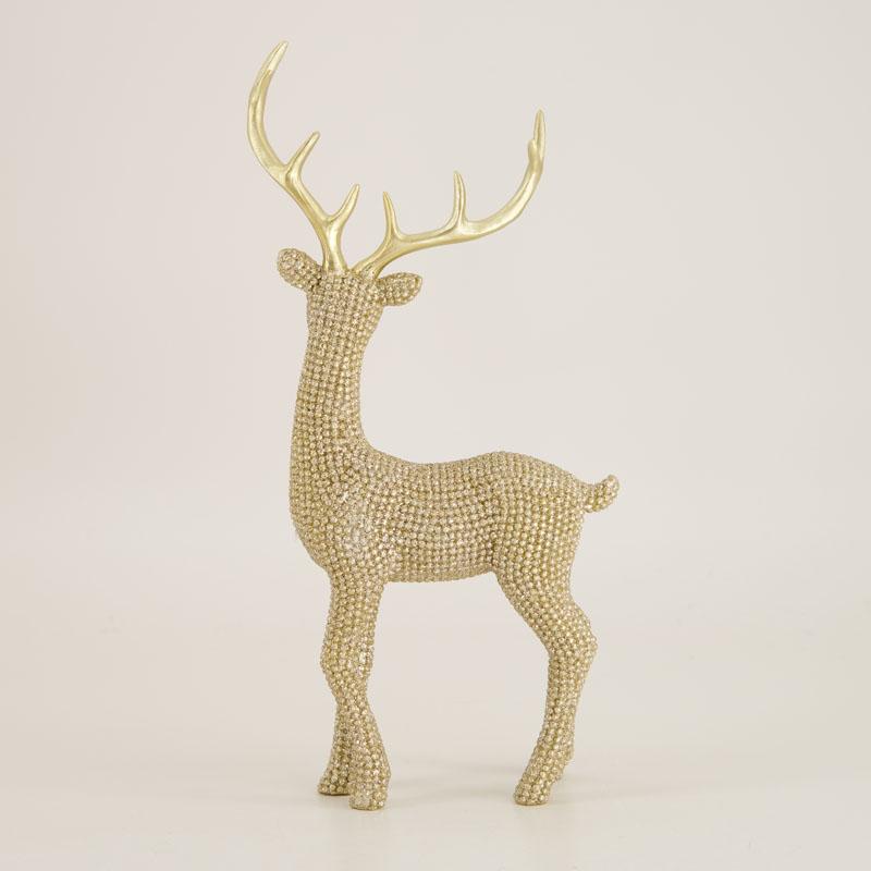 Beaded Standing Deer